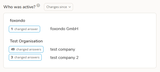 Area on the new Dashboard