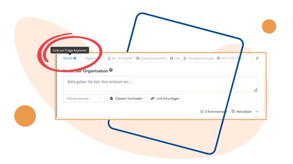 Frage Link Kopieren DE