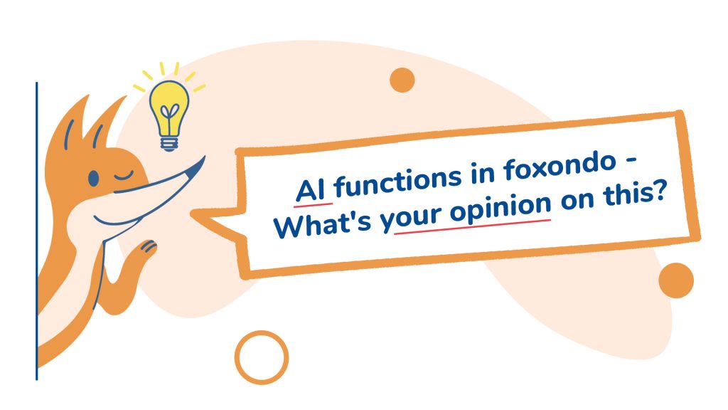 AI features in foxondo?