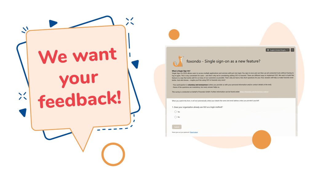 Single Sign-On in foxondo?