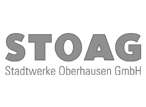 Logo der STOAG in schwarz-weiß